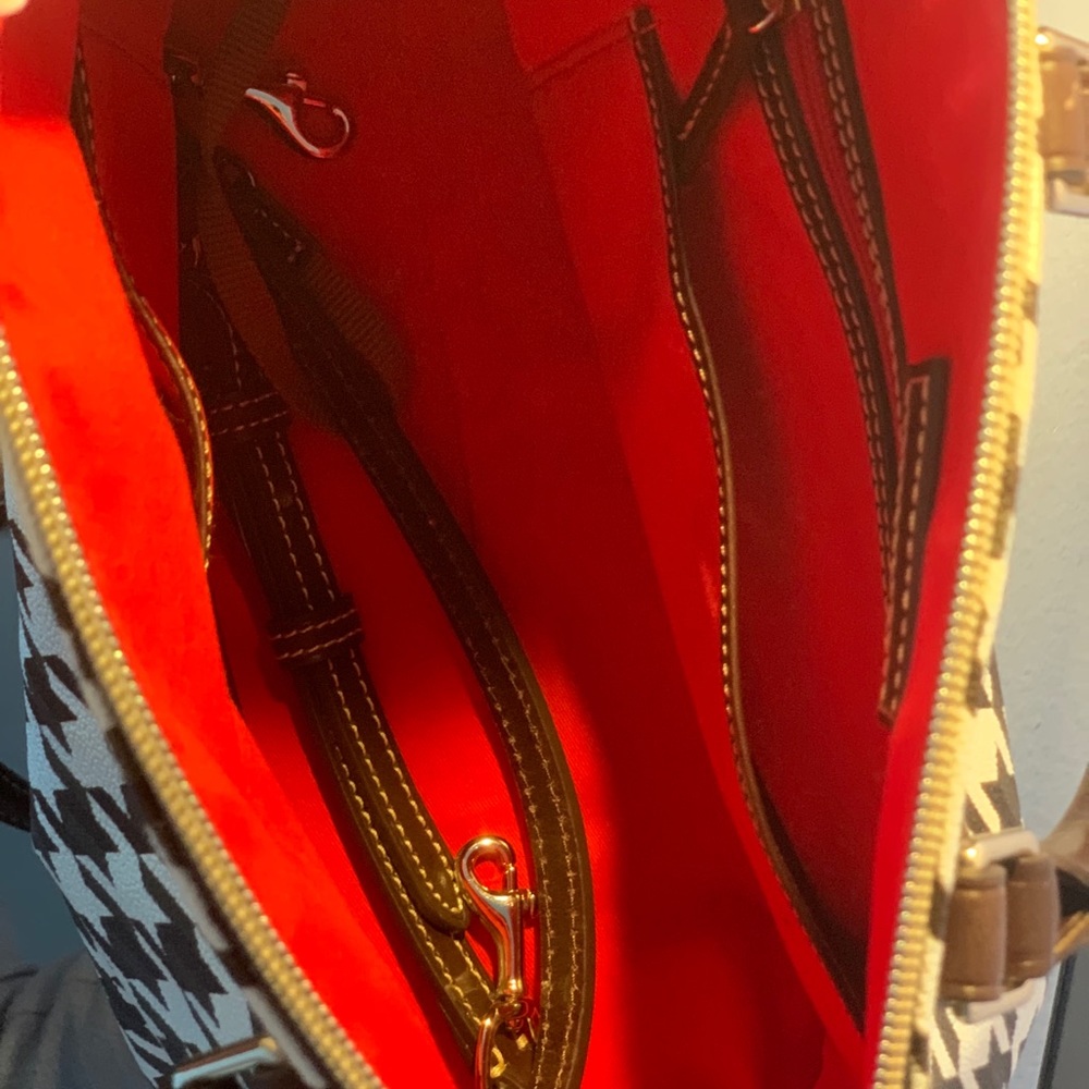 Dooney and Bourke Herringbone Sachel - Picture 6 of 6